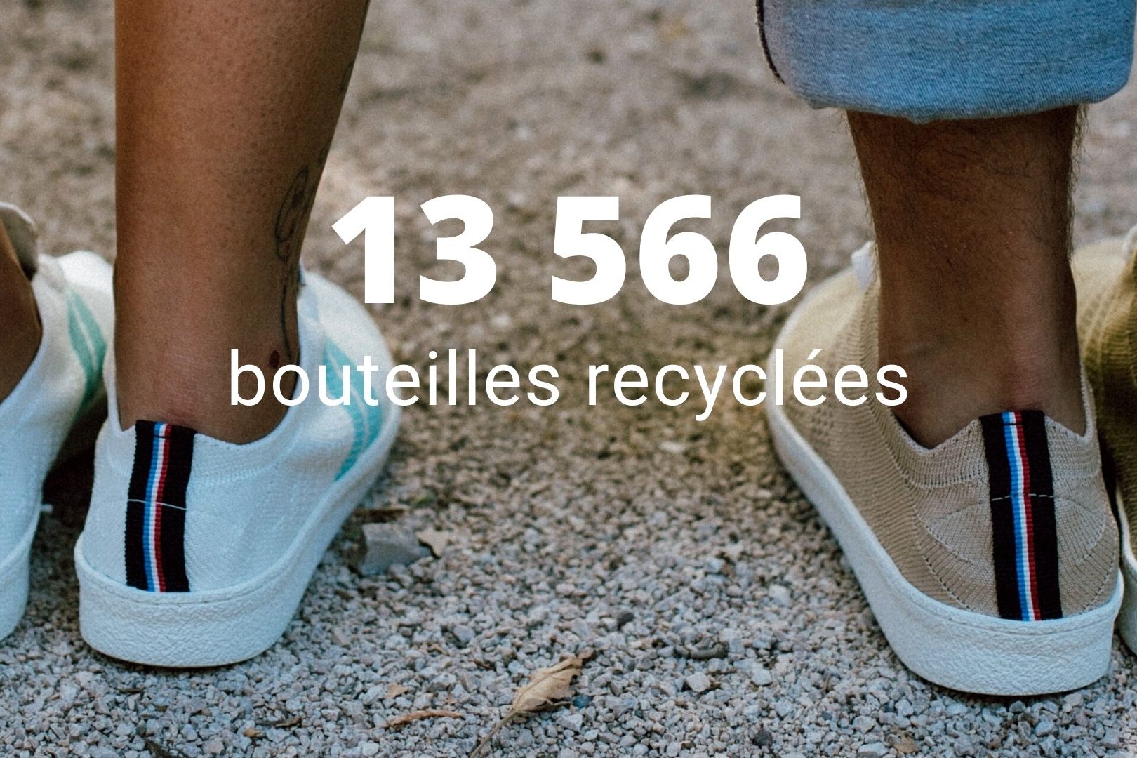 baskets recyclées bouteilles plastique