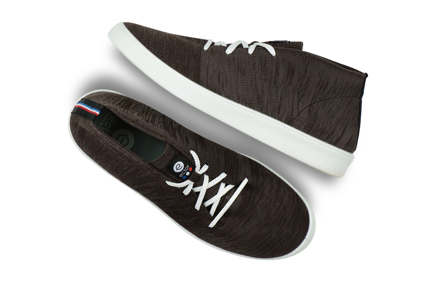 Basket montante marron et noir Ector Sneakers