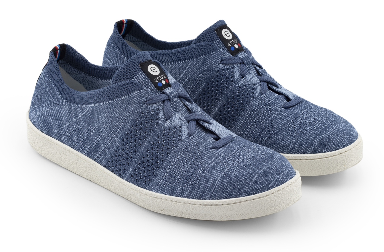 baskets eco responsables bleu jean